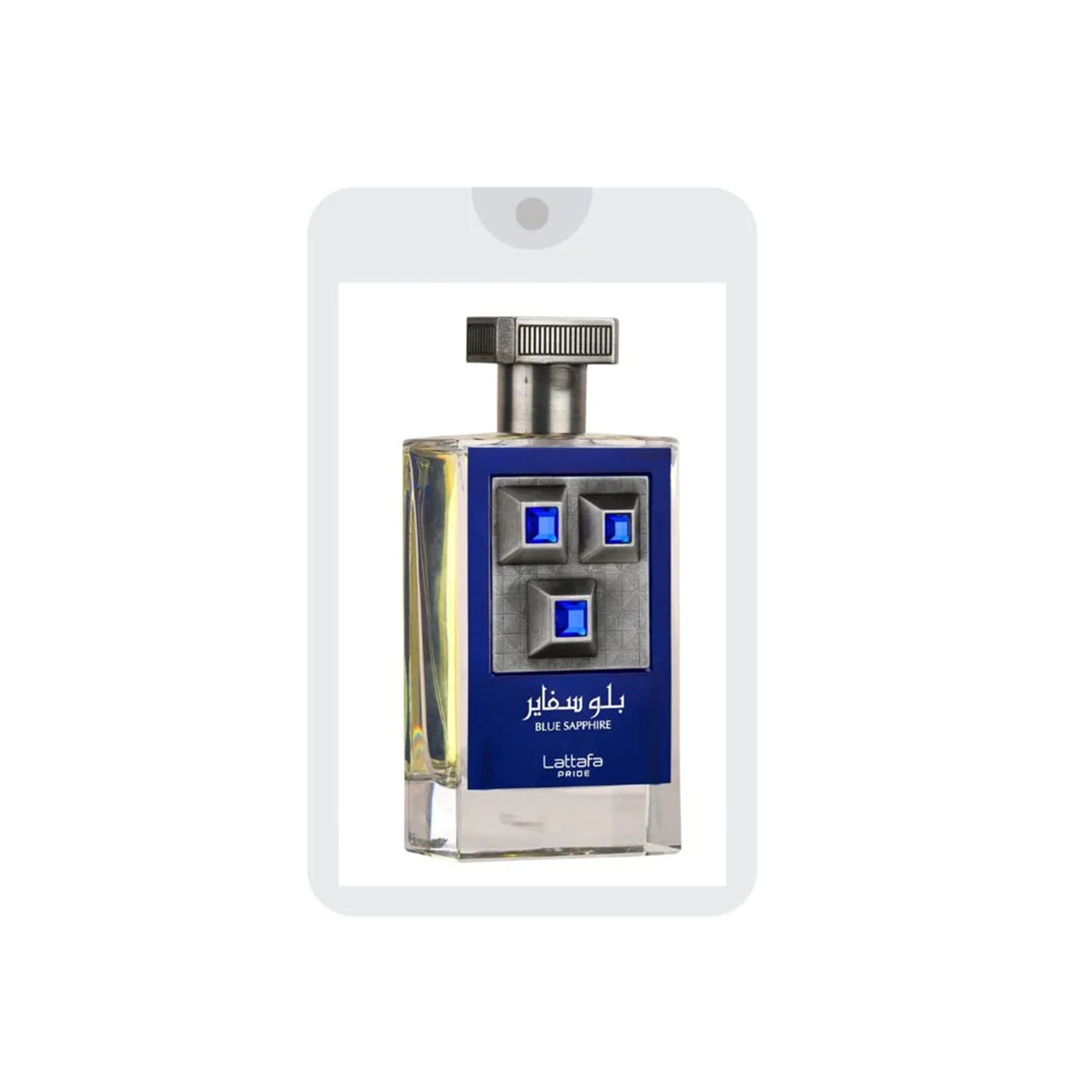 Blue Sapphire Pride 20ml EDP by Lattafa Pocket Perfume