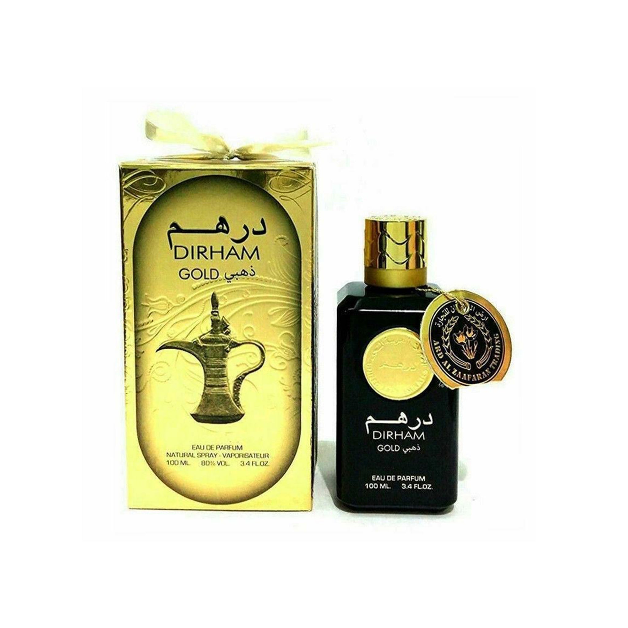 Dirham Gold Eau De Parfum by Ard Al Zaafaran 100ml