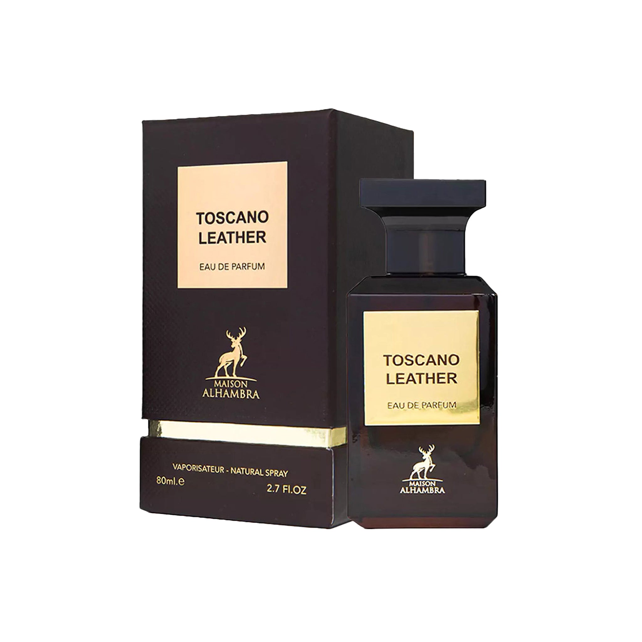 Toscano Leather (Eau De Parfum 80ml) by Maison Alhambra